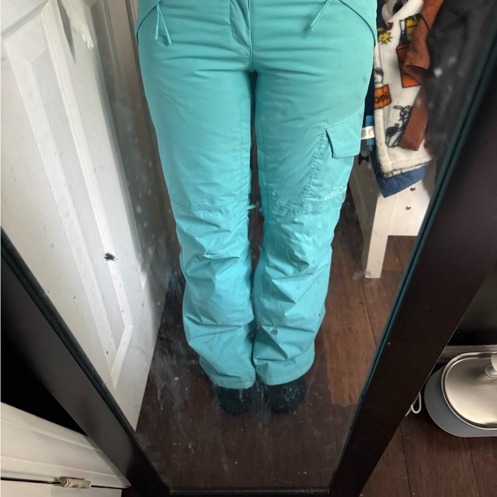 The North Face Teal Snow Pants